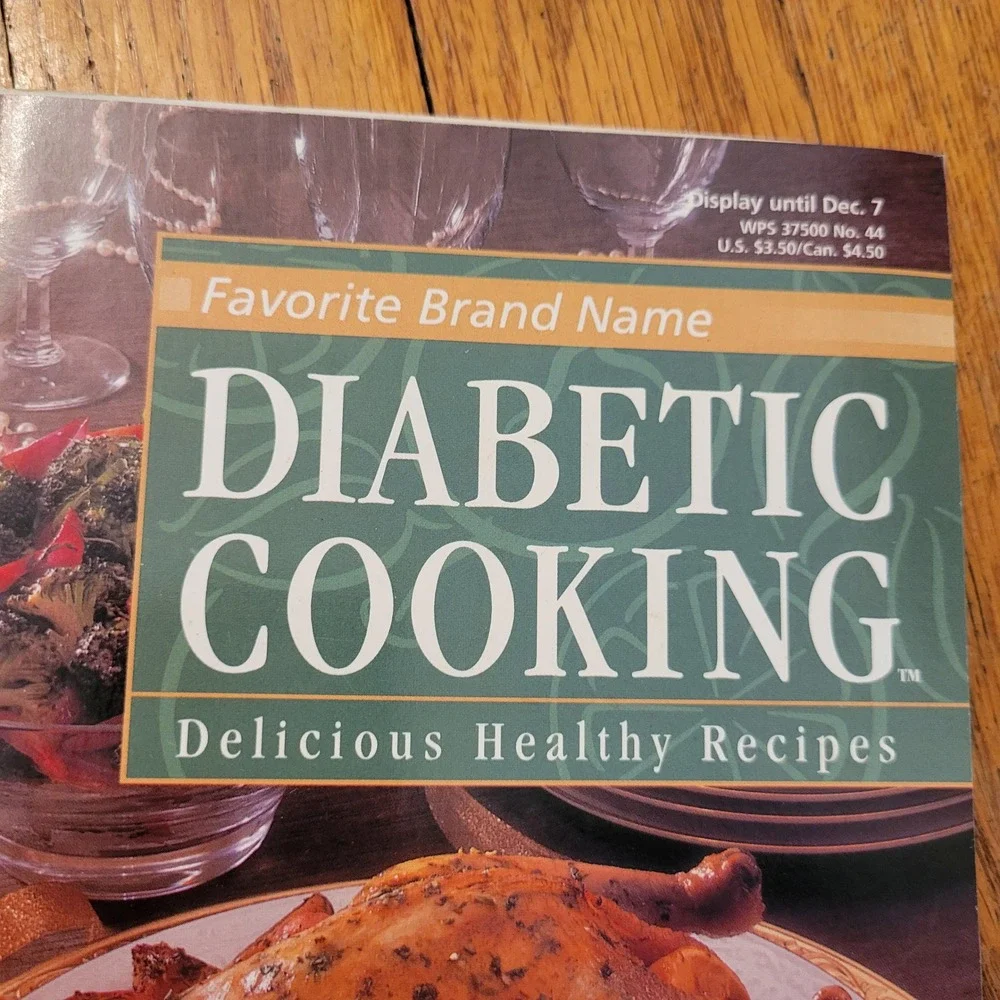 4 Diabetic Cookbook Lot Complete Step by Step Recipes‎ Candy Cookie Dessert